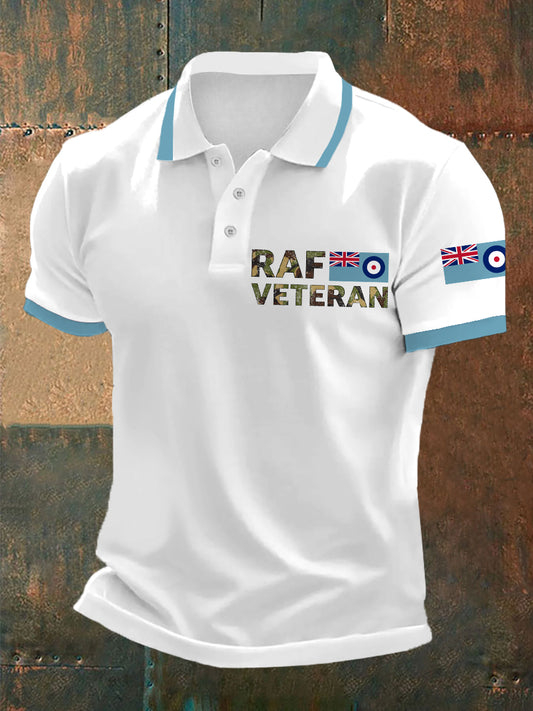 Men's Veteran Print Casual Top