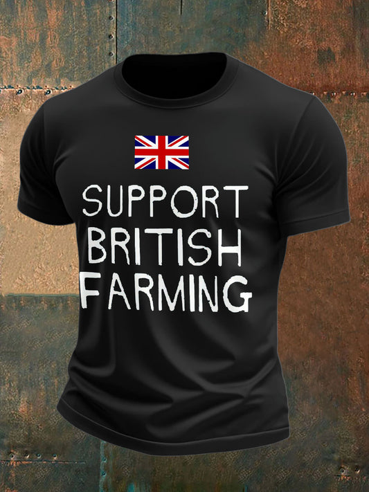 Men's Save British Farming Printed T-shirt