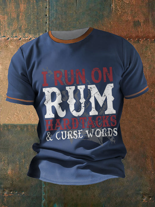 Men's Rum Lover Printed T-shirt
