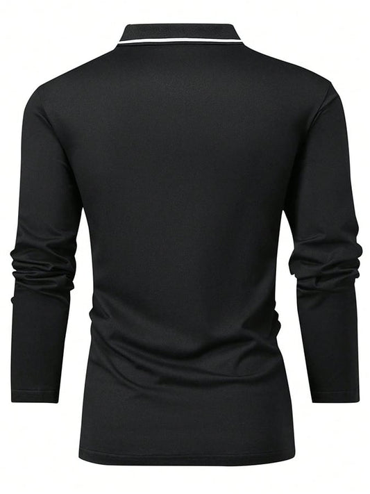 Men's Faith Printed Casual Polo Shirt