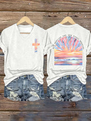 His Mercies  Are New Every Morning Print T-shirt