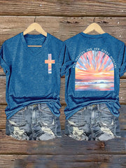 His Mercies  Are New Every Morning Print T-shirt