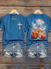 Consider  How The Wild Flowers Grow  Print T-shirt