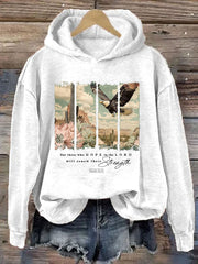 But Those Who HOPE in The LORD Will Renew Their Strength  Isaiah 40:31 Print Hoodie