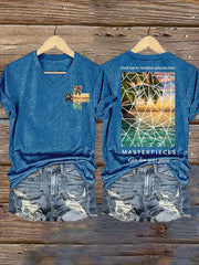 God Turns Broken Pieces into  Masterpieces  Give Him Your Pieces Print T-shirt