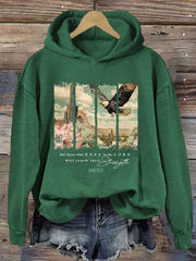 But Those Who HOPE in The LORD Will Renew Their Strength  Isaiah 40:31 Print Hoodie