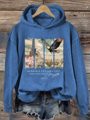 But Those Who HOPE in The LORD Will Renew Their Strength  Isaiah 40:31 Print Hoodie