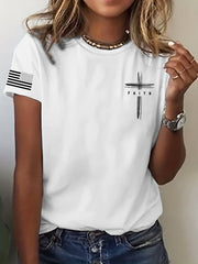 Women's Faith Print T-Shirt