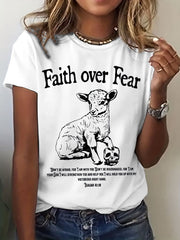 Women's Easter Print T-Shirt