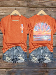 His Mercies  Are New Every Morning Print T-shirt