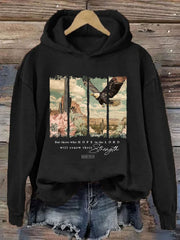 But Those Who HOPE in The LORD Will Renew Their Strength  Isaiah 40:31 Print Hoodie