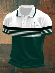 Kurzarm-Poloshirt für Herren