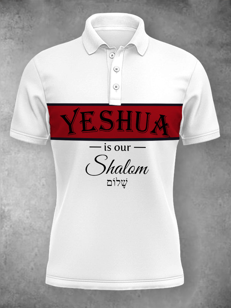 Polo informal para mujer Yeshua Is Our Shalom