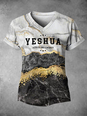 Women's Yeshua Printed Casual T-Shirt