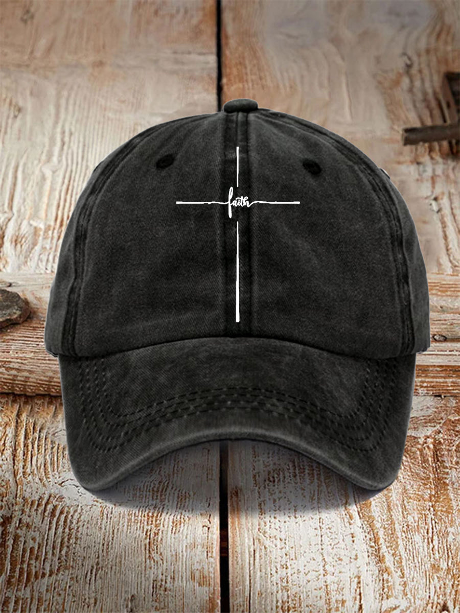Unisex Faith Cross Hat