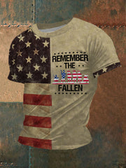 Men's Never Forget The Names Of 13 Fallen Soldiers Short Sleeve T-shirt