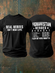 Men's Never Forget The Names Of 13 Fallen Soldiers Short Sleeve T-shirt