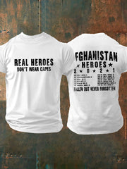 Men's Never Forget The Names Of 13 Fallen Soldiers Short Sleeve T-shirt