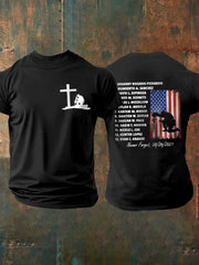 Men's Never Forget The Names Of 13 Fallen Soldiers Short Sleeve T-shirt