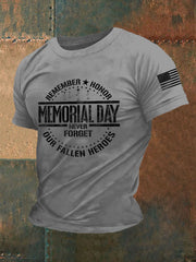 Men's Never Forget The Names Of 13 Fallen Soldiers Short Sleeve T-shirt