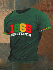 Men's 1865 Printed Crew Neck T-Shirt