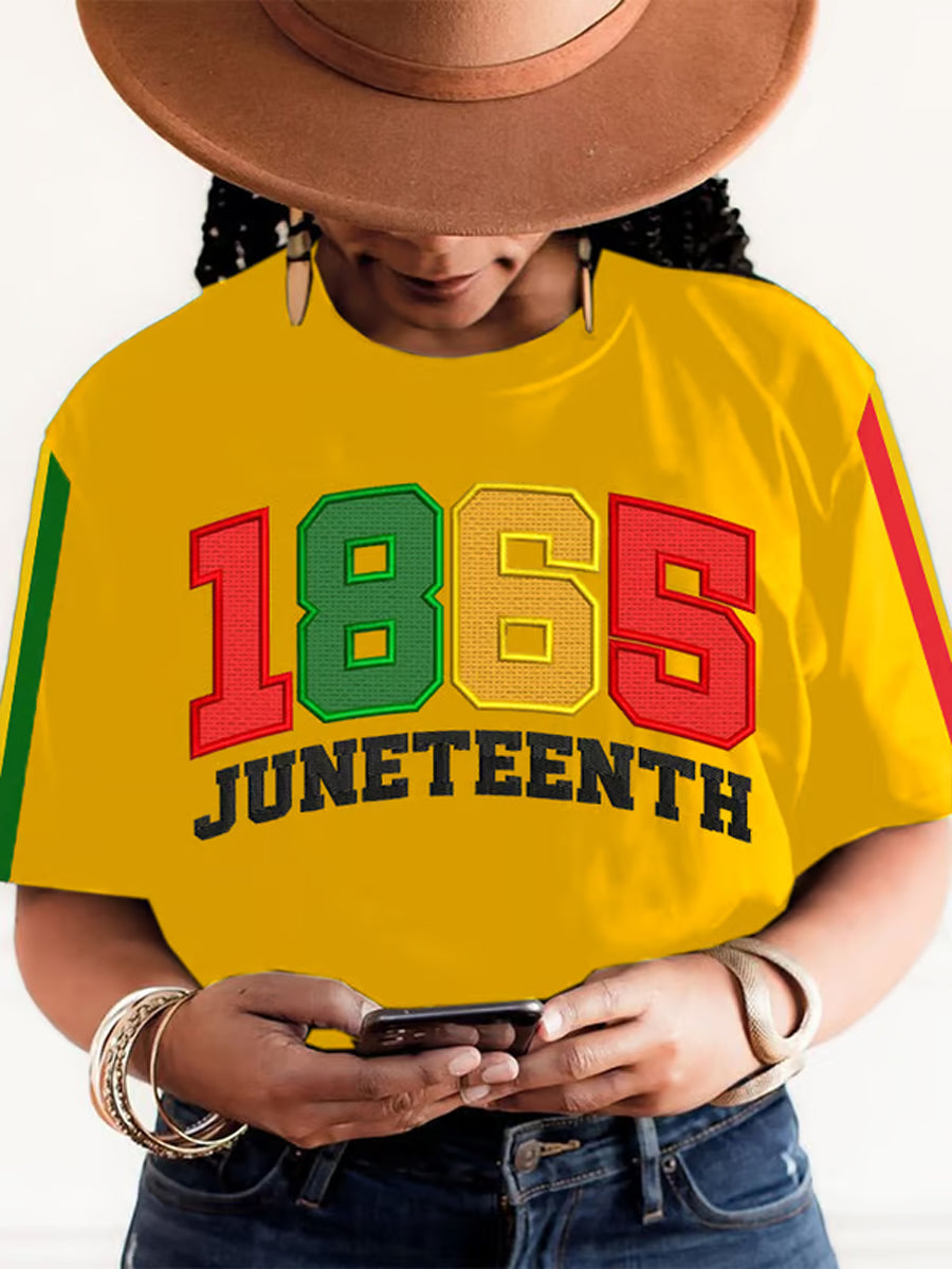 Women's 1865 Junetheen Printed T-shirt