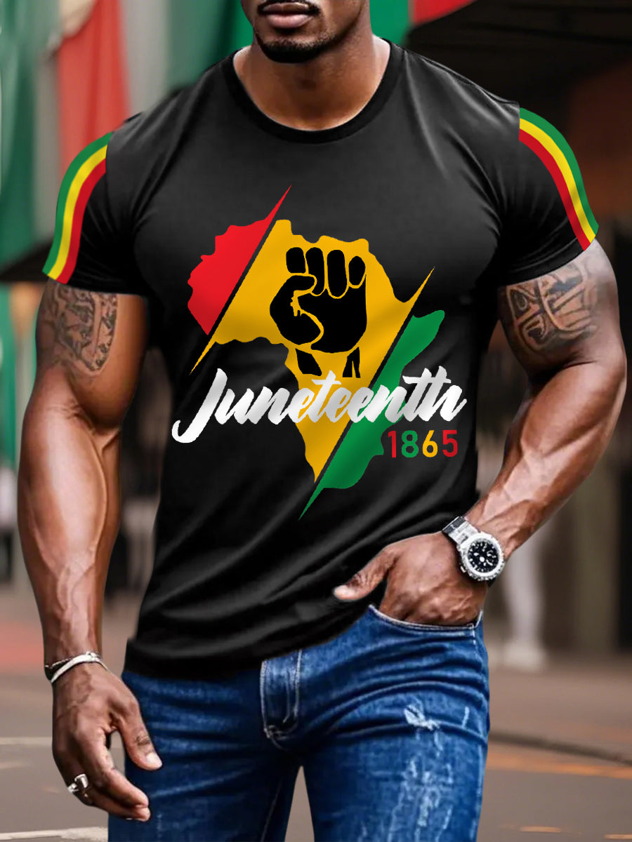 Men's Juneteenth 1865 Casual Tee