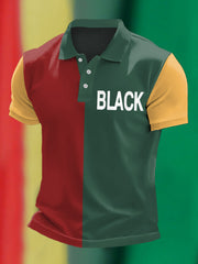 Men's Juneteenth 1865 Casual Polo