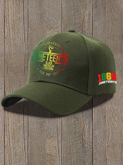 Unisex Juneteenth 1865 Print Hat