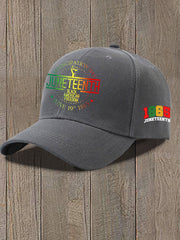 Unisex Juneteenth 1865 Print Hat