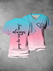 Women's Jesus Has My Back Short-sleeved T-shirt