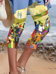 Women's Juneteenth Independence And Freedom Print Leggings