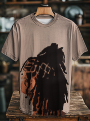 Unisex Juneteenth Black Art Printed O-neck Short Sleeve T-Shirt
