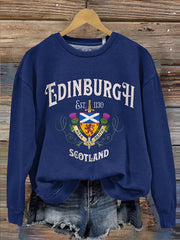 Women's England Scotland Printed Sweatshirt