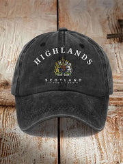 Unisex England Scotland Printed Hat