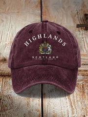 Unisex England Scotland Printed Hat