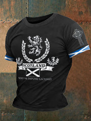 Men's England Scotland Thistle Printed T-shirt
