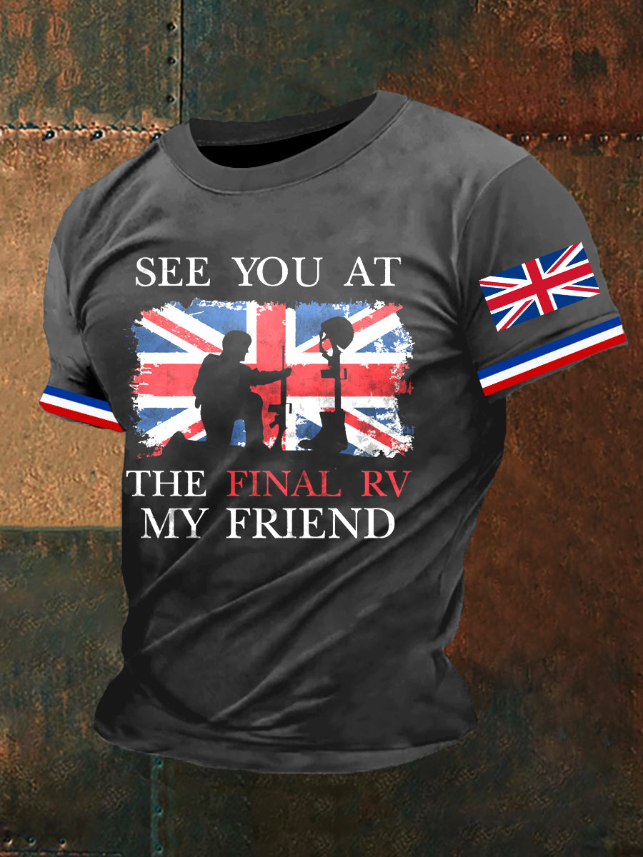 Mens See You At The Final RV T Shirt
