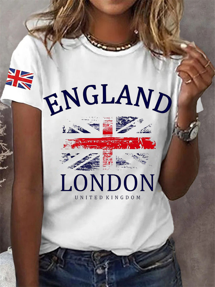 Women's England  Casual Tee