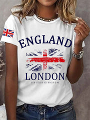 Women's England  Casual Tee