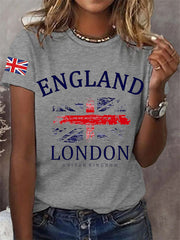 Women's England  Casual Tee