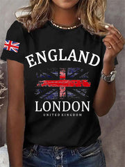 Women's England  Casual Tee