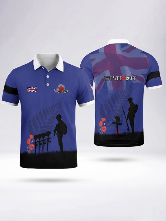 Men's LEST WE FORGET short sleeve  shirt