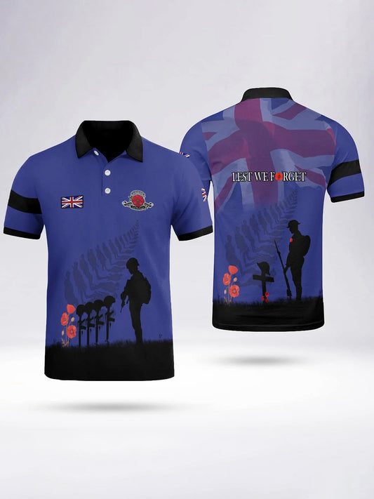 Men's LEST WE FORGET short sleeve  shirt