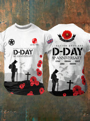 Men's D-DAY 81ST Anniversary Short Sleeves T-shirt