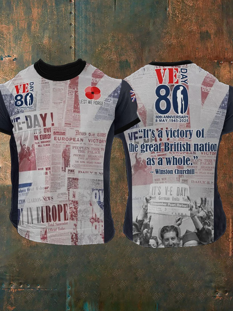 Men's V-E DAY 80TH ANNIVERSARY Shirt