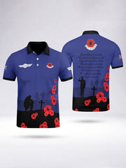 Men's Honour Our Royal Air Force Short Sleeve Polo Shirt