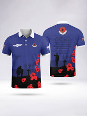 Men's Honour Our Royal Air Force Short Sleeve Polo Shirt