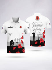 Men's Honour Our Royal Air Force Short Sleeve Polo Shirt