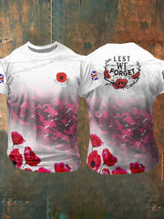 Men's LEST WE FORGET short sleeves t-shirt